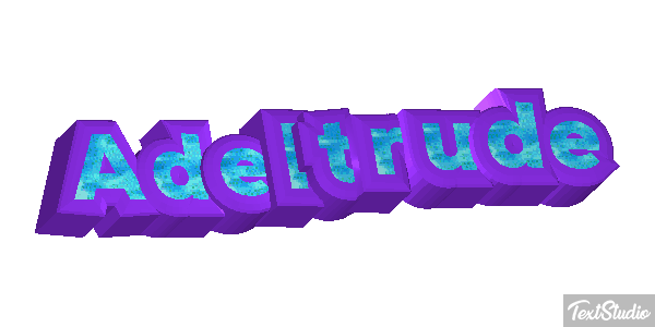Adeltrude Texteffekt
