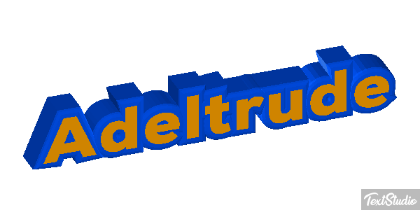 Adeltrude Texteffekt