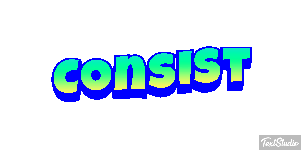 Consist Tekst effect