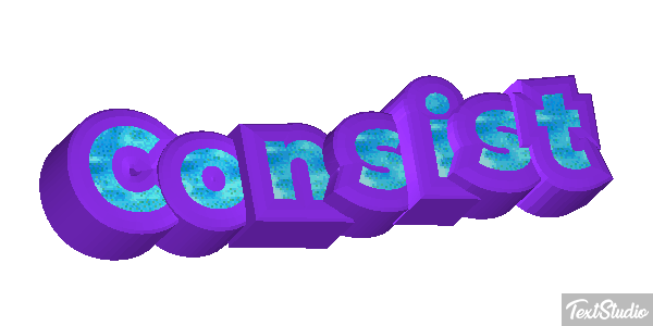 Consist Tekst effect