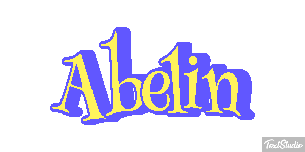 Abelin Tekst effect