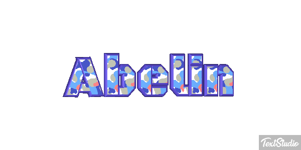 Abelin Tekst effect