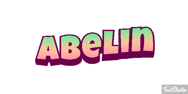 Abelin Tekst effect