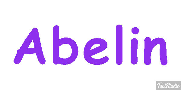 Abelin Tekst effect