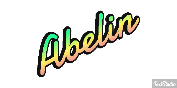 Abelin Tekst effect