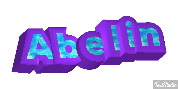 Abelin Tekst effect