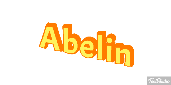 Abelin Tekst effect