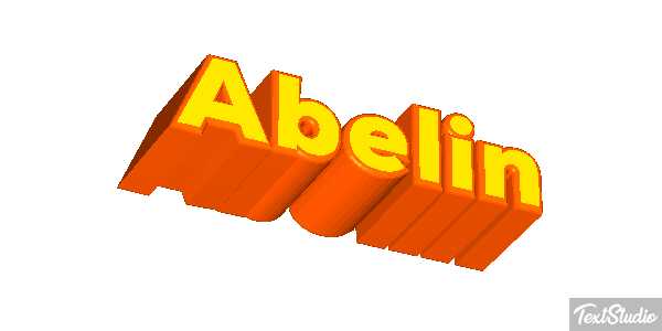 Abelin Tekst effect