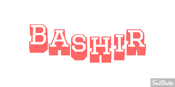 Bashir Texteffekt