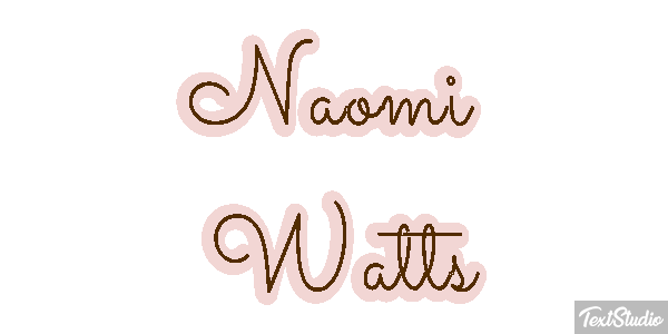 Naomi Watts Effet de texte