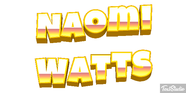 Naomi Watts Effet de texte