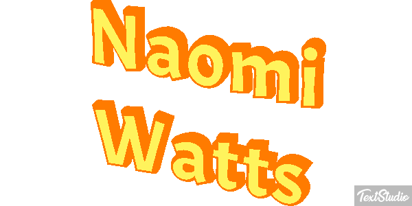 Naomi Watts Effet de texte