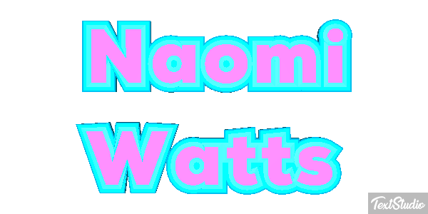 Naomi Watts Effet de texte