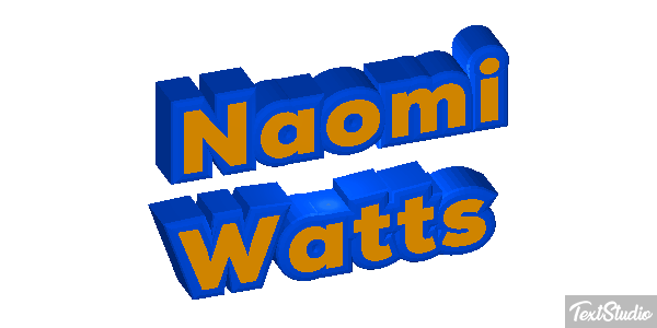 Naomi Watts Effet de texte
