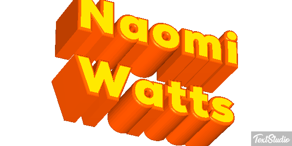 Naomi Watts Effet de texte