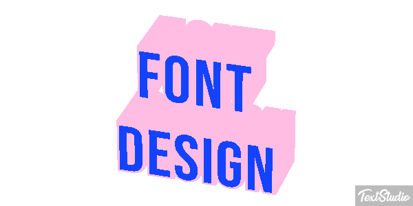 Font Design Efecto de texto