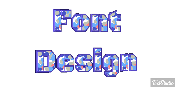 Font Design Efecto de texto