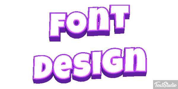 Font Design Efecto de texto