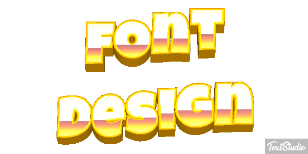 Font Design Efecto de texto