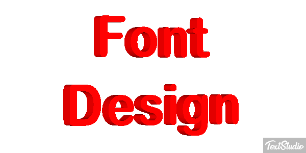 Font Design Efecto de texto