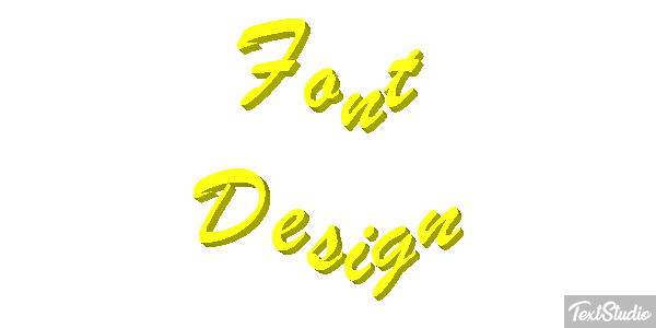 Font Design Efecto de texto