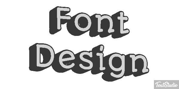 Font Design Efecto de texto