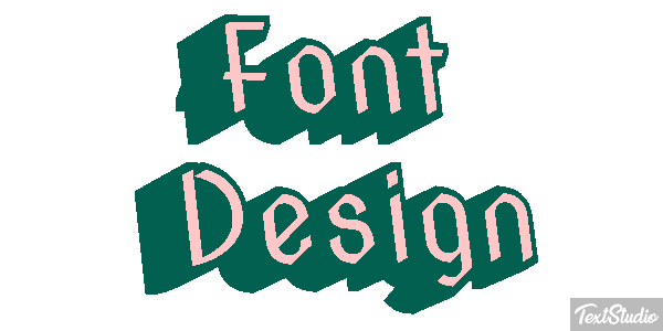 Font Design Efecto de texto