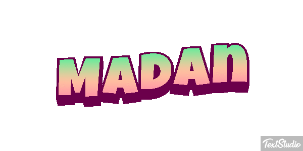 Madan Texteffekt