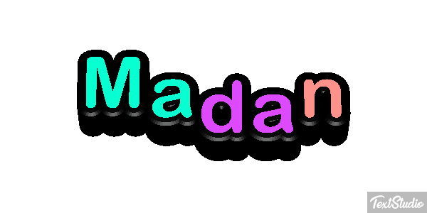 Madan Texteffekt