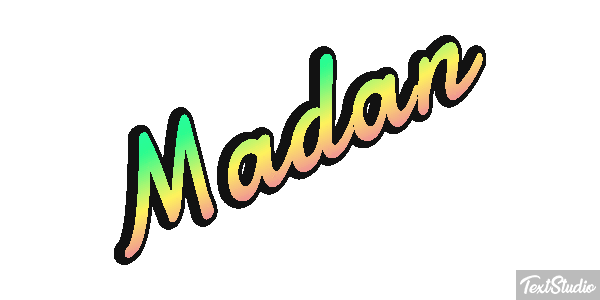 Madan Texteffekt