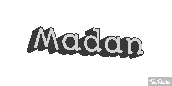 Madan Texteffekt