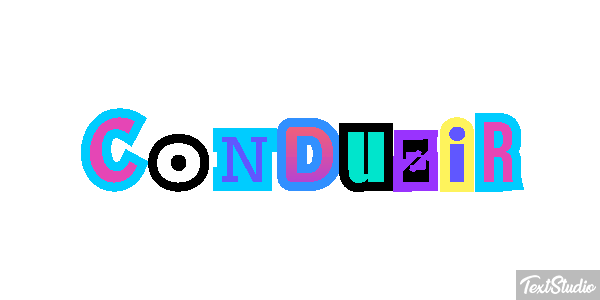 Conduzir Efekt tekstowy