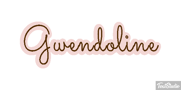 Gwendoline Tekst effect