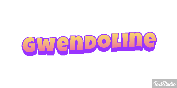 Gwendoline Tekst effect