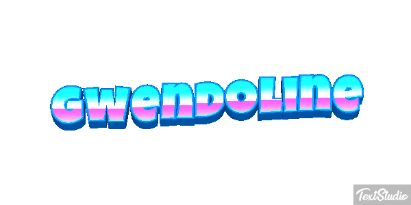 Gwendoline Tekst effect