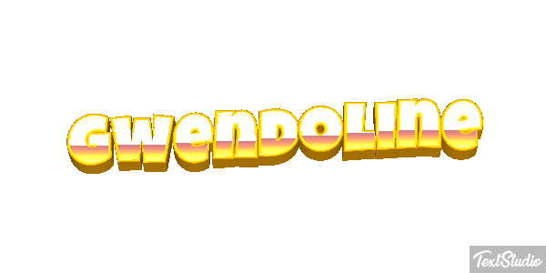 Gwendoline Tekst effect