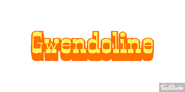 Gwendoline Tekst effect