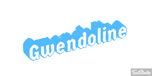 Gwendoline Tekst effect