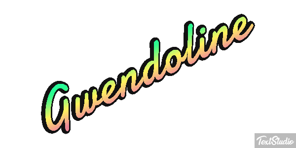 Gwendoline Tekst effect