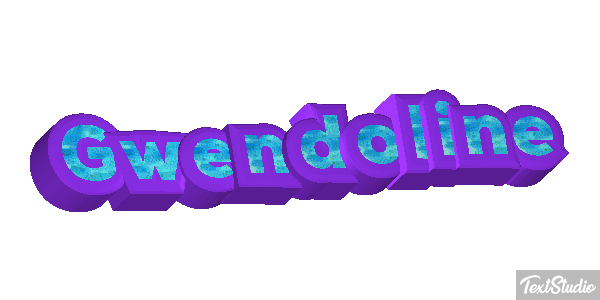 Gwendoline Tekst effect