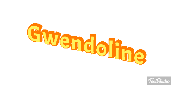 Gwendoline Tekst effect