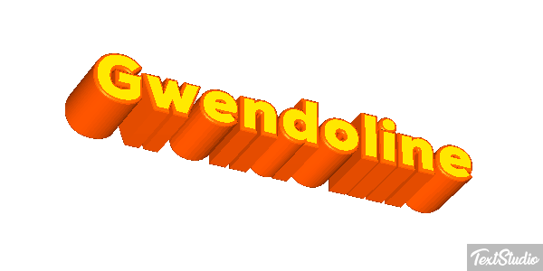 Gwendoline Tekst effect
