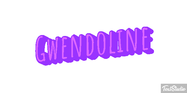 Gwendoline Tekst effect