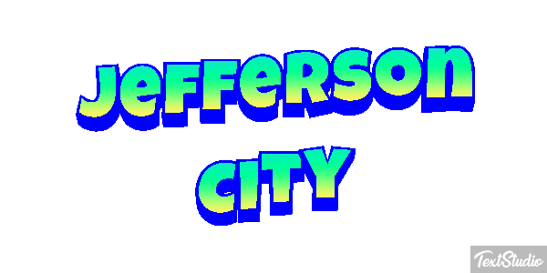 Jefferson City Efecto de texto