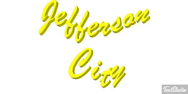 Jefferson City Efecto de texto