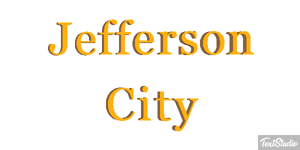 Jefferson City Efecto de texto