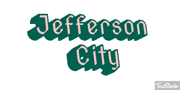 Jefferson City Efecto de texto