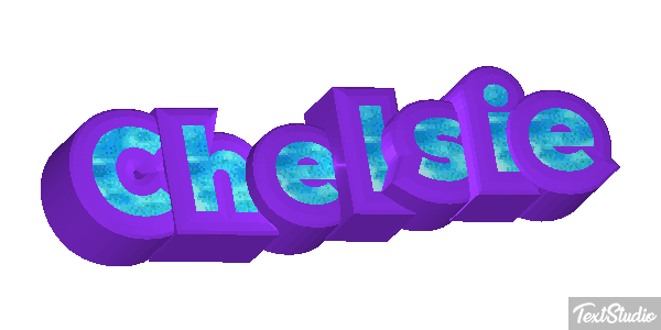Chelsie Text effect