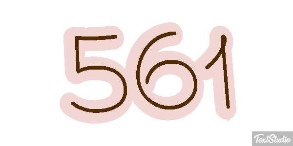 561 Effet de texte