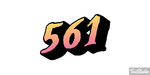 561 Effet de texte